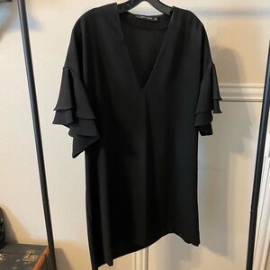 Zara Black Elegant Dress